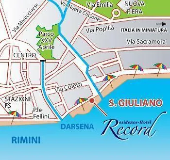 **** Aparthotel Residence Record Rimini Italy